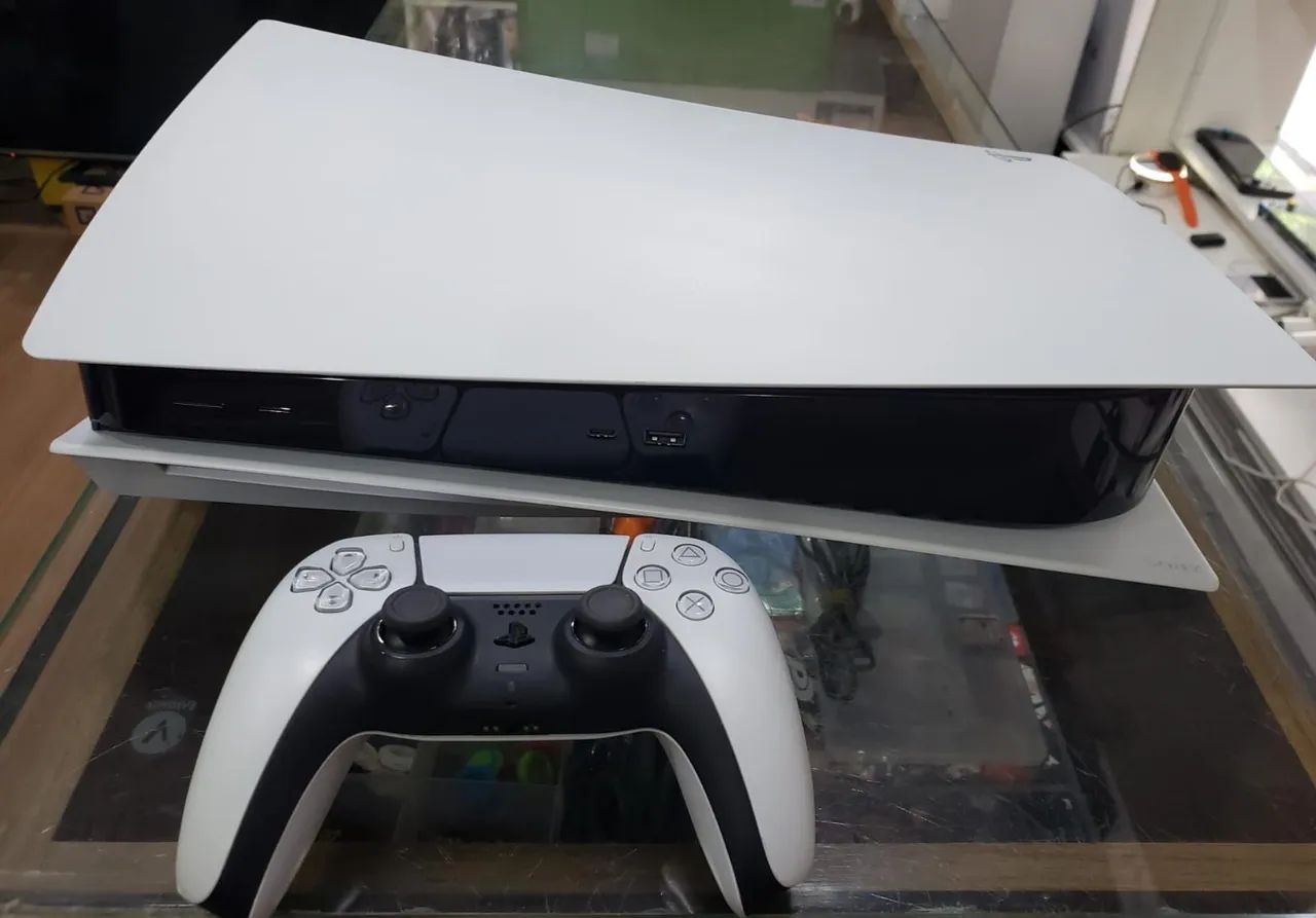 Ps5 fat com driver aqui na mario - Foto 2