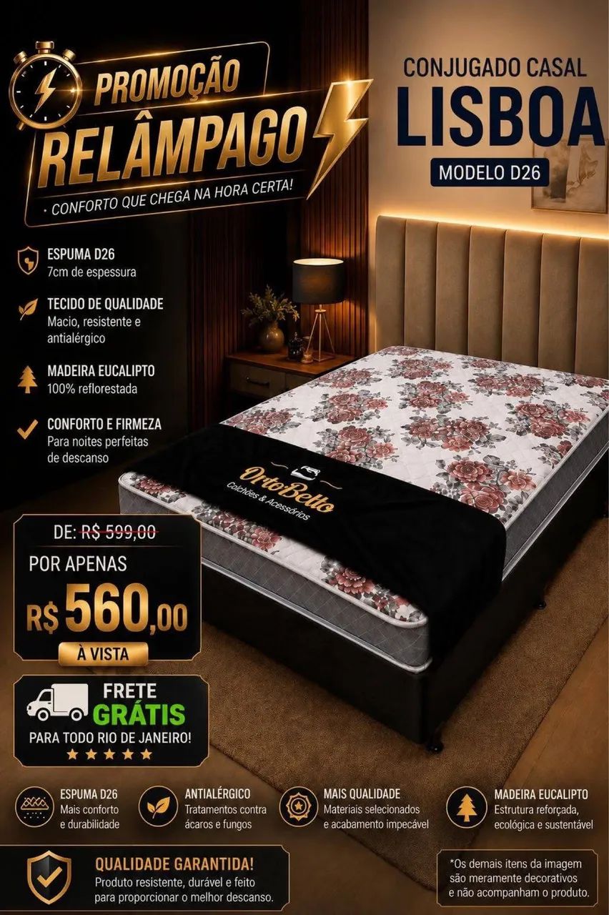 CAMA BOX CASAL LISBOA