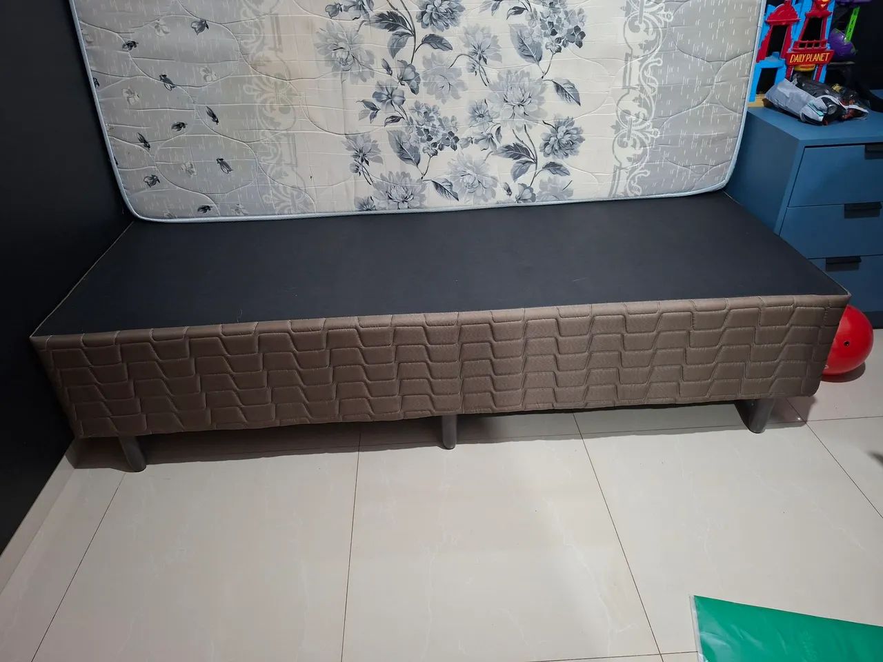 Cama box com colchão solteiro  - Foto 5
