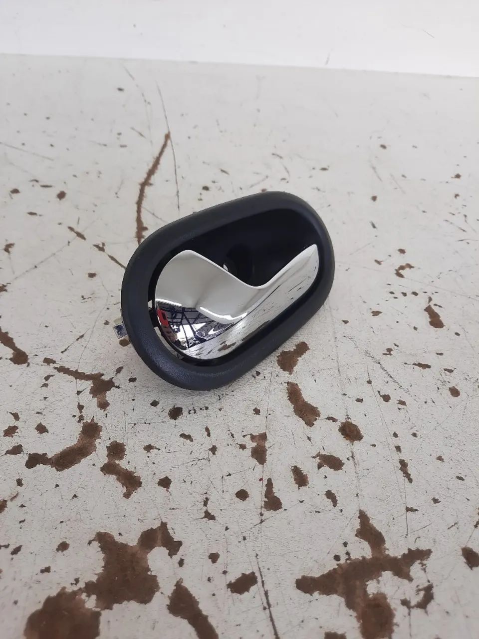 Maçaneta Interna Traseira Esquerda Renault Sandero 2016 Cromado Dianteira/traseira - Foto 4