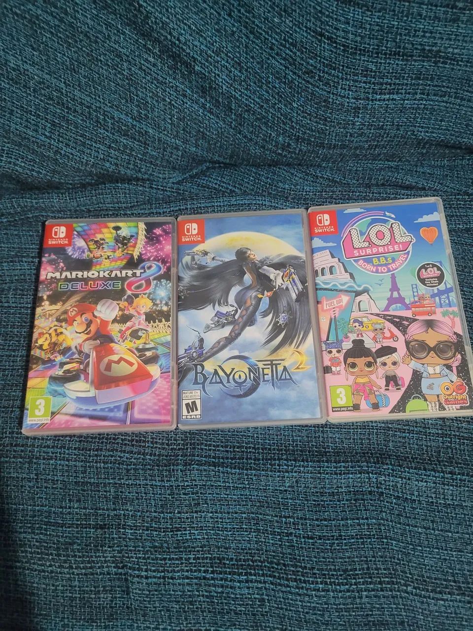 Lote jogos Nintendo switch 