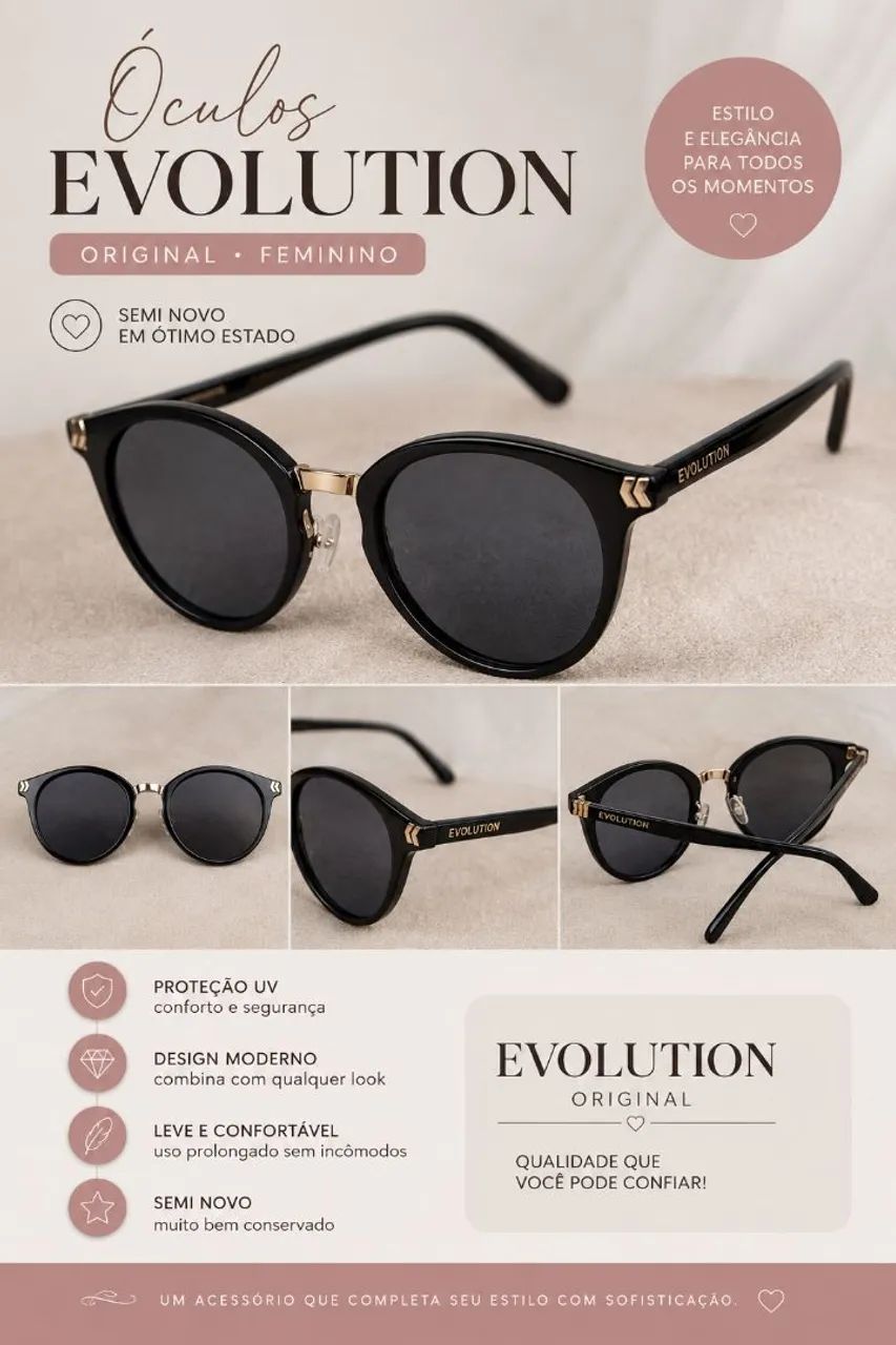 Óculos de sol feminino 