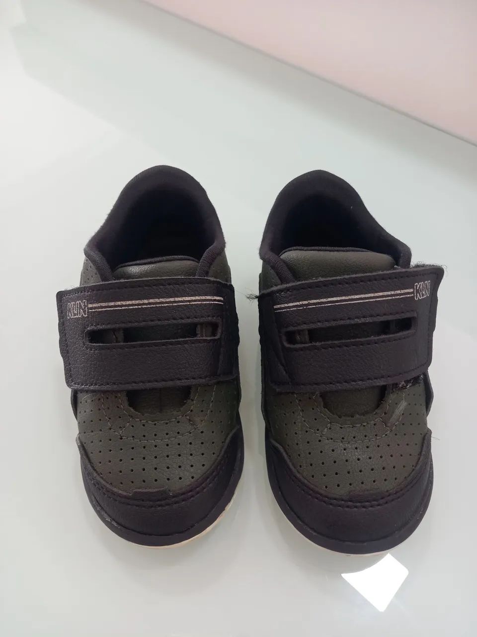 TENIS KLIN VELCRO PRETO TAMAMHO 23
