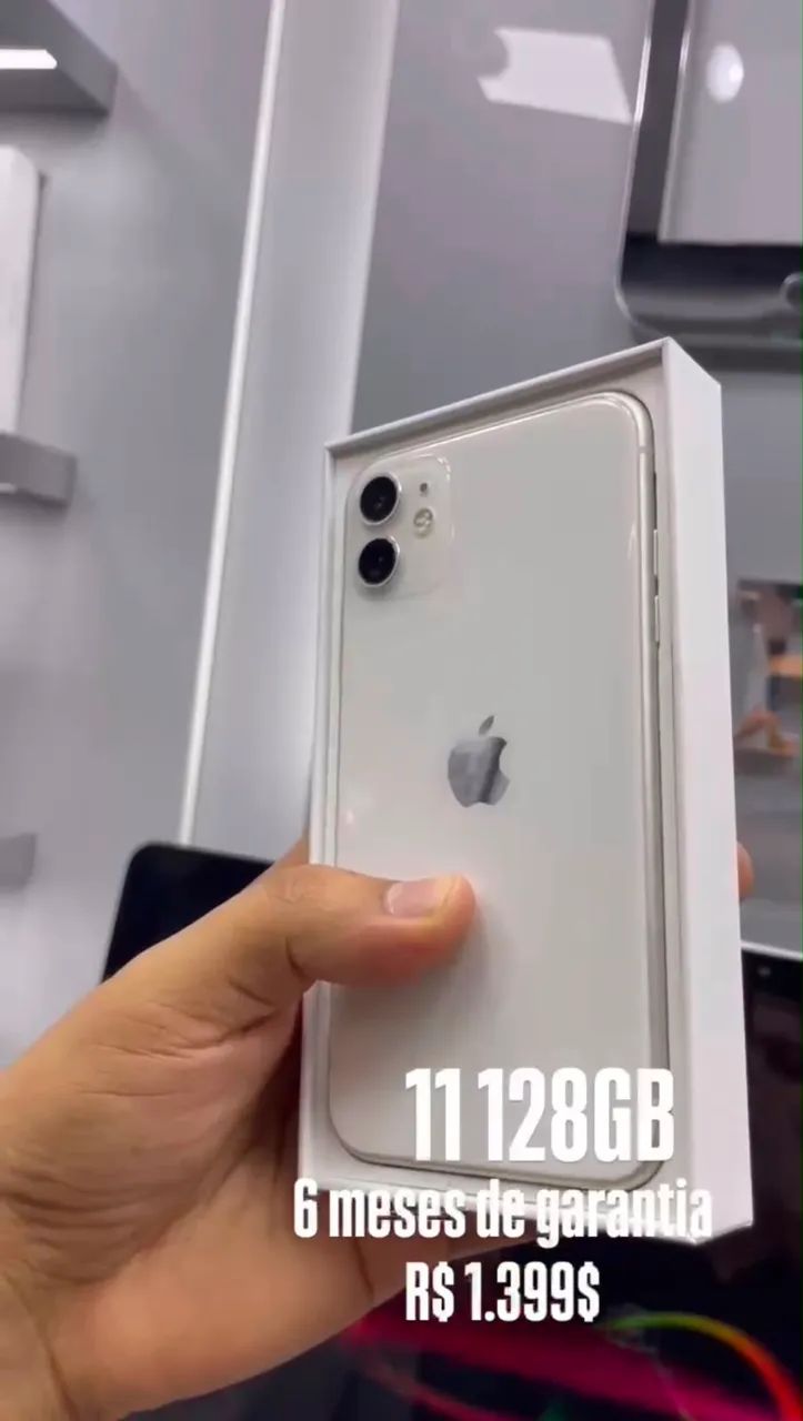 iPhone 11 128GB branco - Foto 4