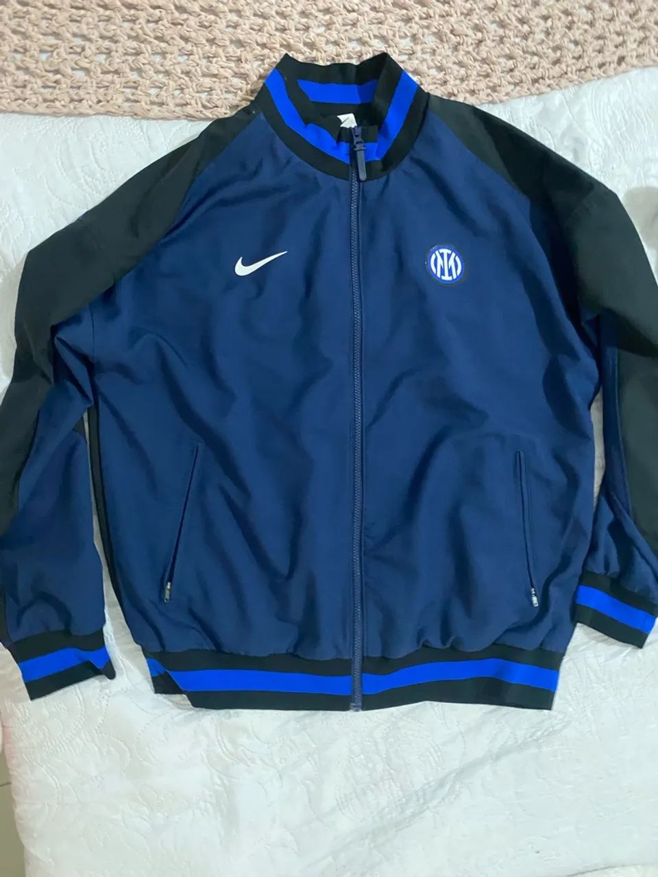 CASACO PRÉ JOGO INTER DE MILÃO NIKE