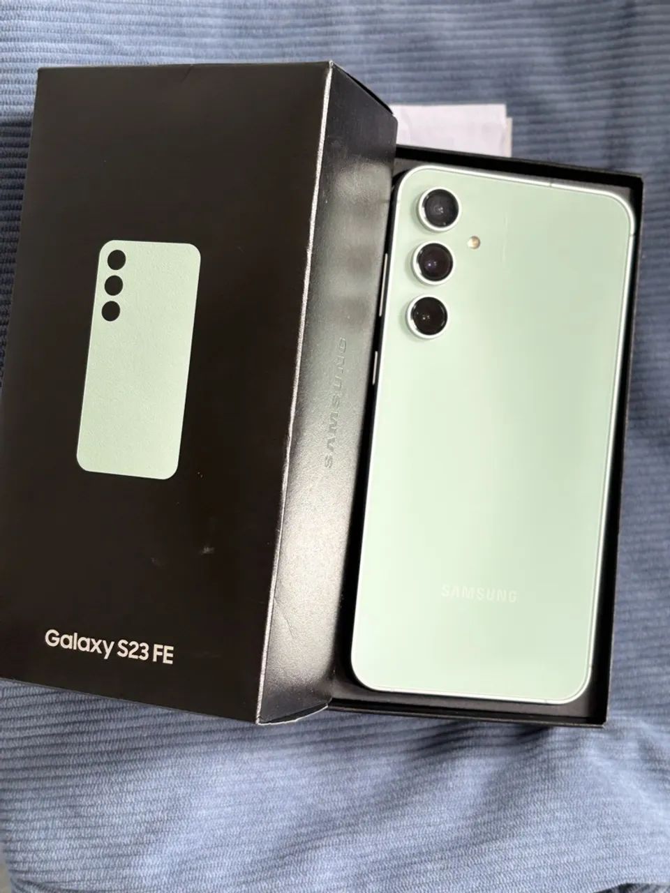Galaxy S23FE Verde -Usado em ótimo estado 