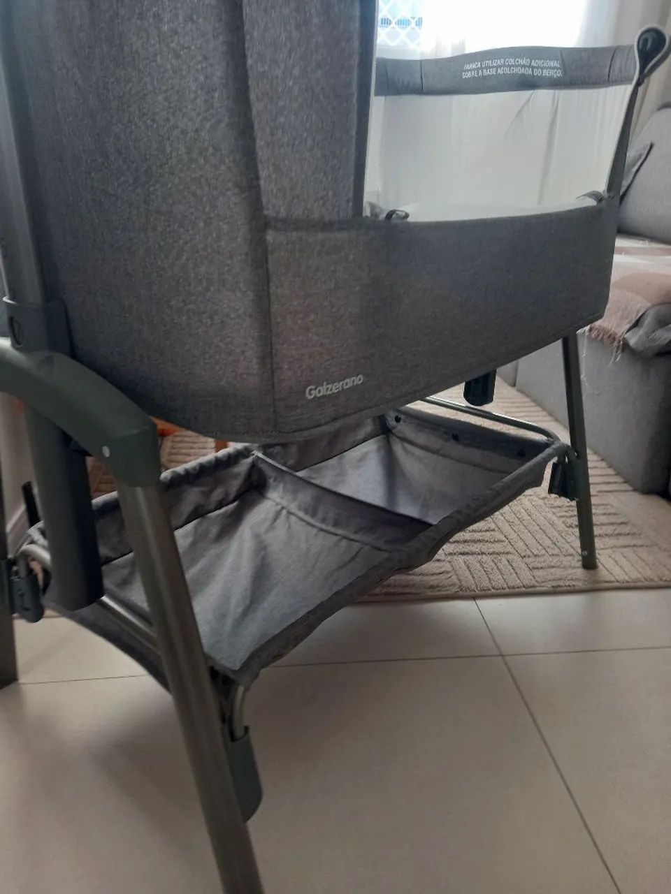 Berço Galzerano acoplado regulável - Foto 2