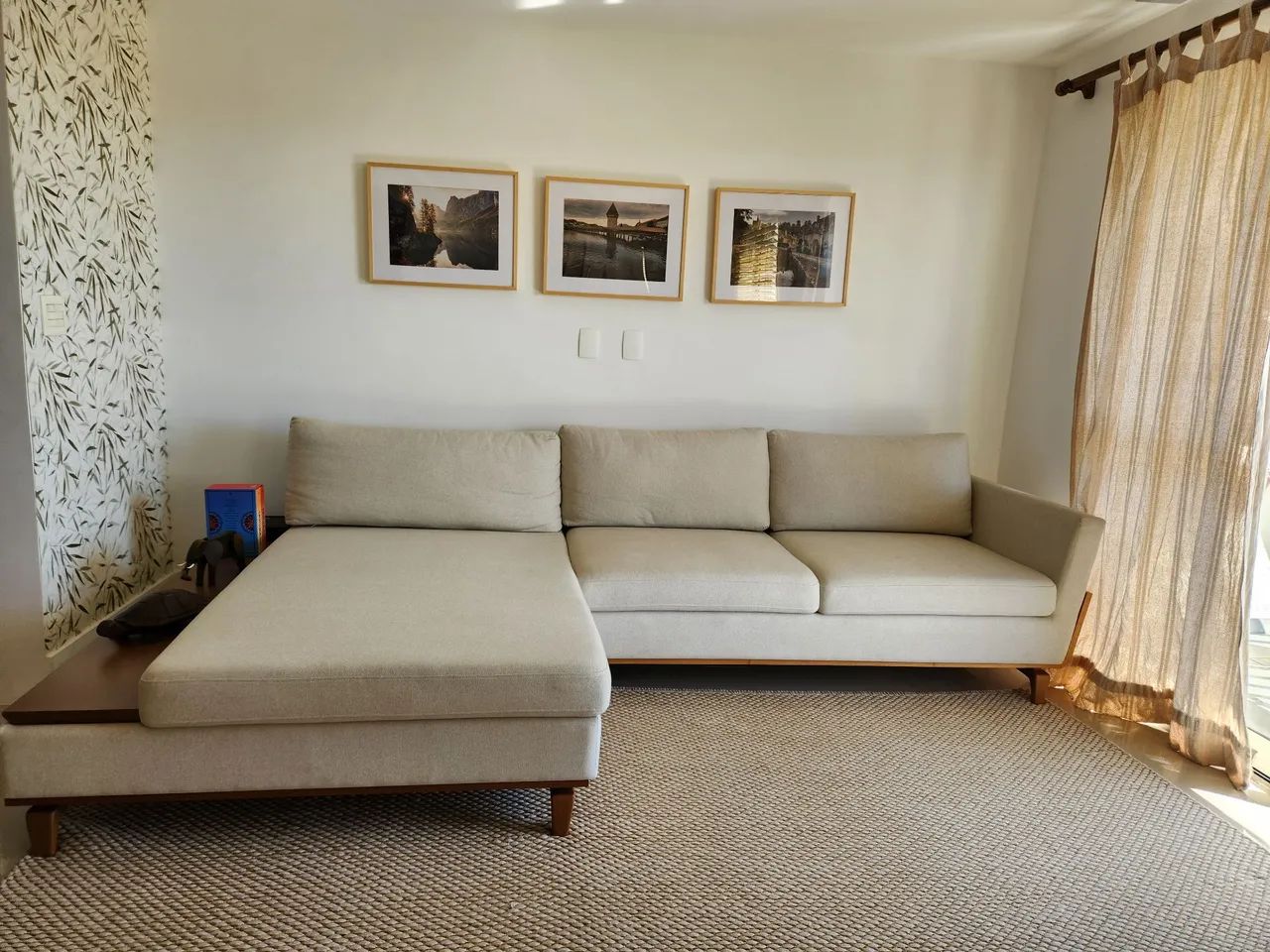 Sofá itambé com chaise esquerda. Perfeito estado e lindo!!  - Foto 5