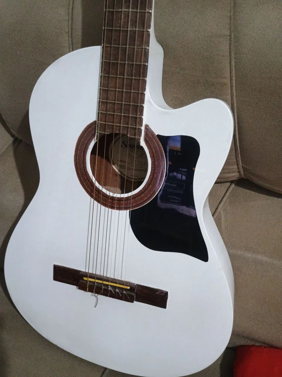 Violão Nylon Samick com captador eletrônico  - Foto 2
