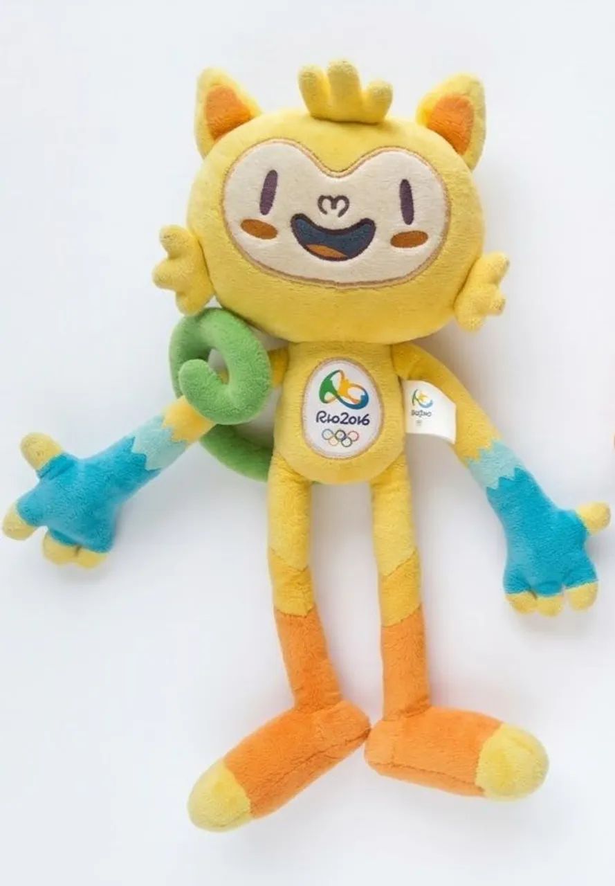 Vinicius Rio2016 pelúcia 30cm 