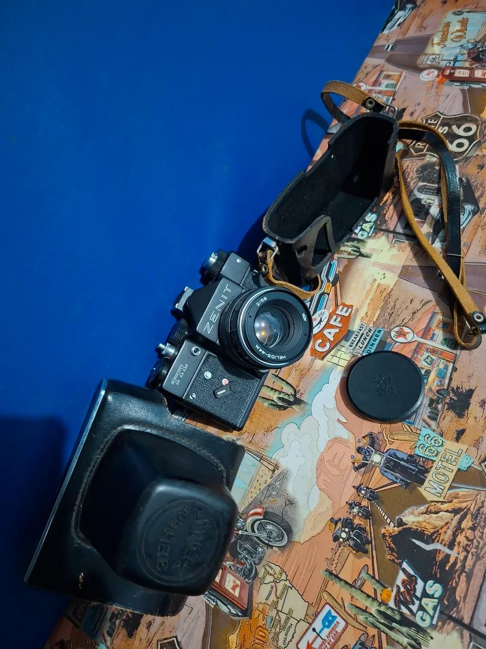 Câmera Analógica ZENIT analógica, não testei. - Foto 2