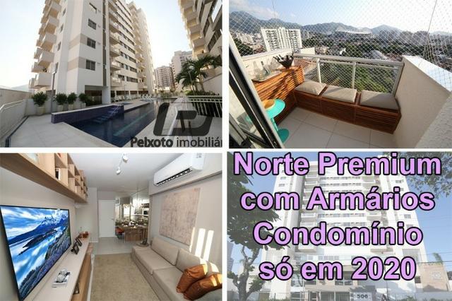 Apartamento na Rua São Brás no Norte Premium com 3 quartos