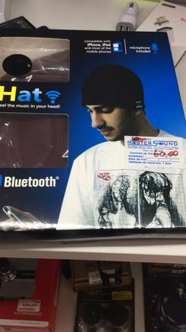Toca com bluetooth e microfone stéreo