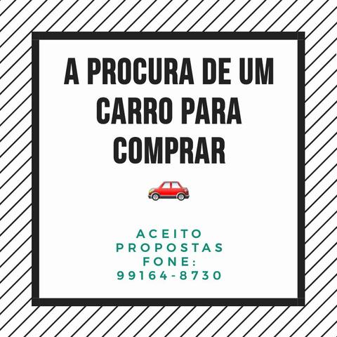 Estou atrás de um carro que esteja com tudo em dia e em bom estado
