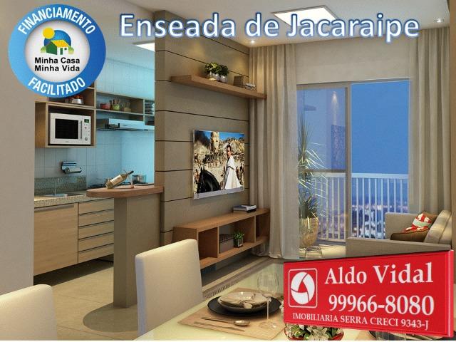 ARV34- Apê Novo em Jacaraipe, 2 quartos com suíte e varanda - Foto 16