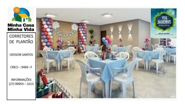 UED-01 - Apartamento 2 quartos em morada de laranjeiras serra - Foto 4