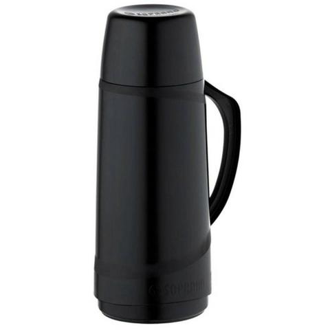Garrafa Térmica Rosca 1,0 Litro Soprano Cristal