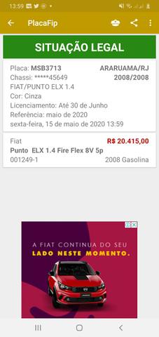 Vendo punto 2008 1.4 flex