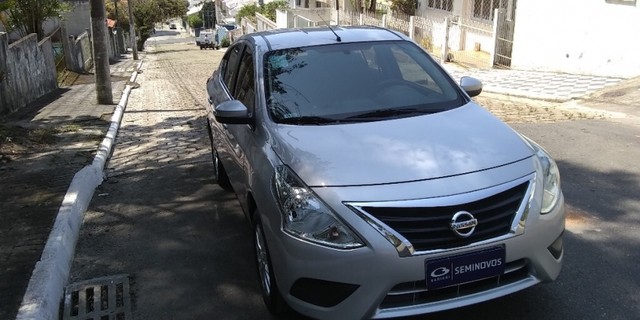 NISSAN VERSA SV 1.6 16V FLEXSTART PRATA 2018/2019