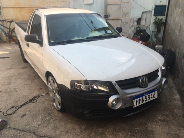 Carro Saveiro G4 Branco à venda em todo o Brasil!