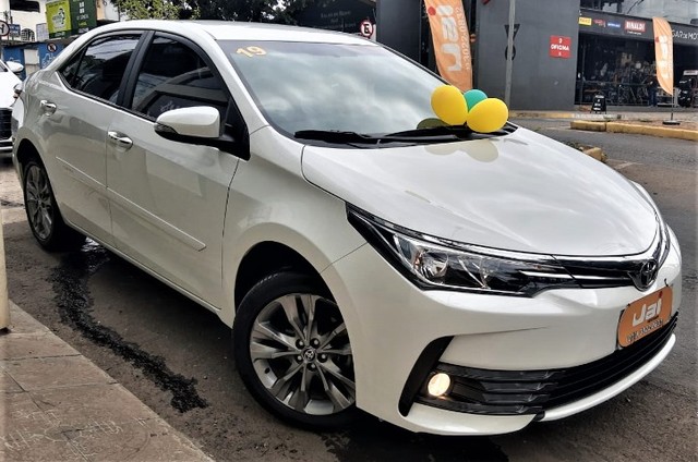 COROLLA XEI NA GARANTIA BRANCO PEROLIZADO