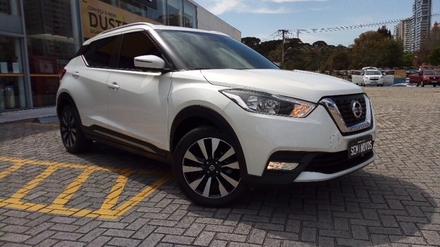 NISSAN KICKS SL 1.6 16V CVT BRANCO 2016/2017