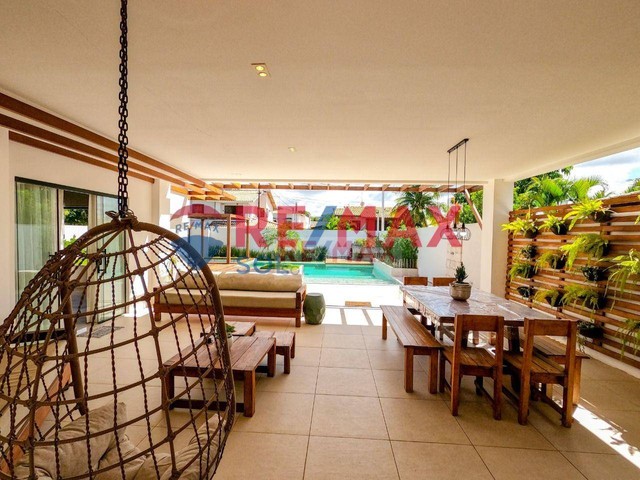 Casa Cond. Paraiso de Guarajuba com 6 quartos sendo 4 suítes, 400 m² por R$ 2.590.000 - Gu - Foto 8