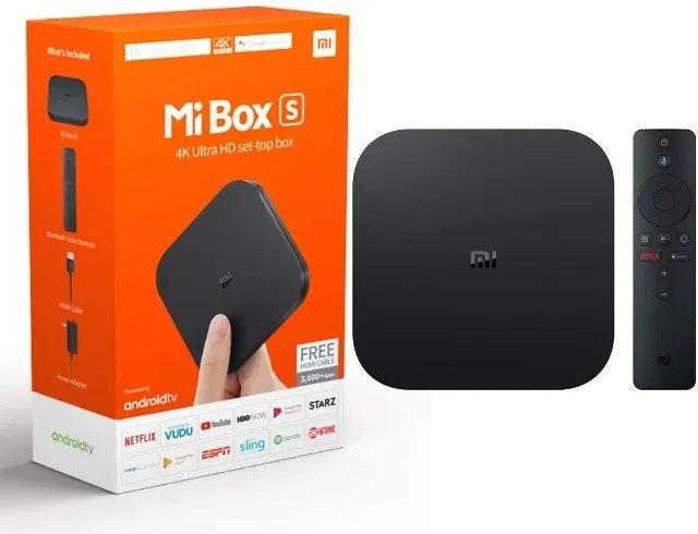 Xiaomi Mi Box S De Voz 4k 8gb Preto