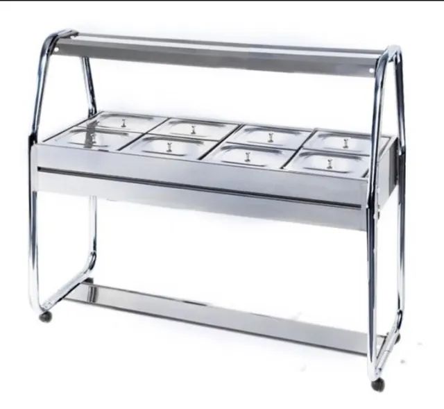 Buffet térmico 8 cubas 