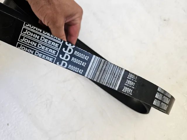 John deere trator equipamentos correia alternador nova original 28591