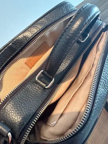 Bolsa em couro Arezzo toda em couro - Foto 2