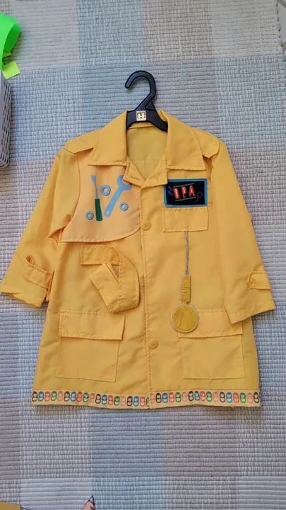 Fantasia Jaleco DPA (Detetives do Prédio Azul)