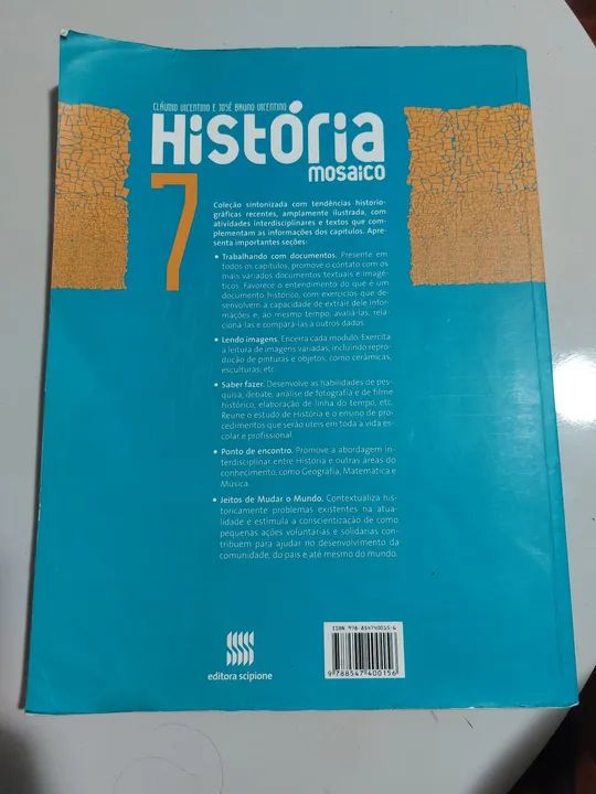Livro História Mosaico - 7º Ano - Foto 2