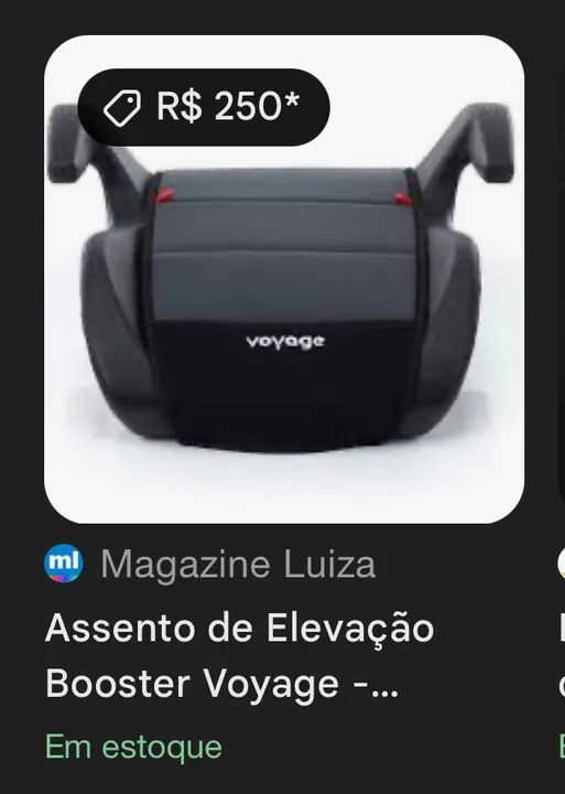 Assento de Elevação Booster Voyage  - Foto 4