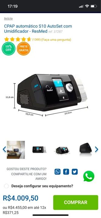 CPAP AirSense 10  - Foto 4