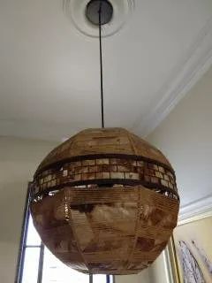 Luminária de teto pendente com estrutura em ferro - Foto 2