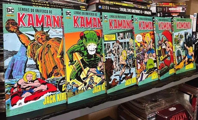 Lendas do universo DC kamandi Jack Kirby completa em 6 edições - Foto 2