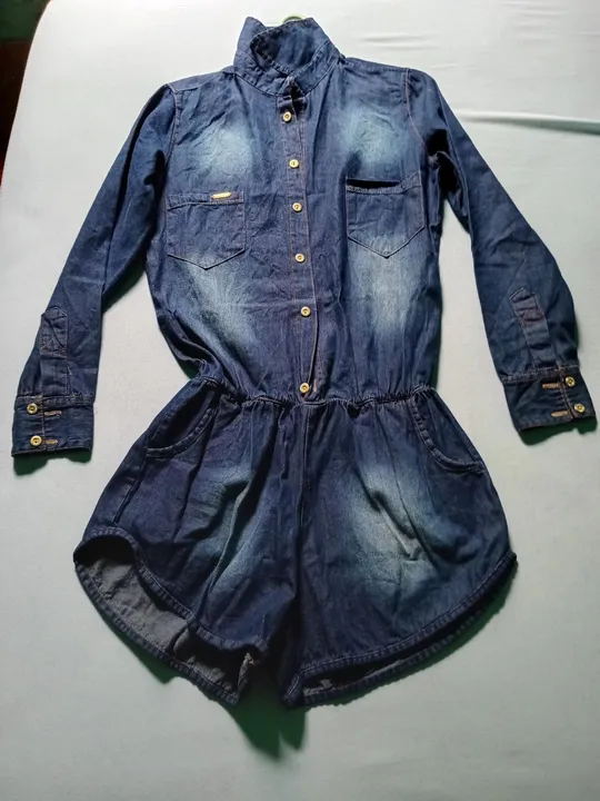 Macaquinho jeans