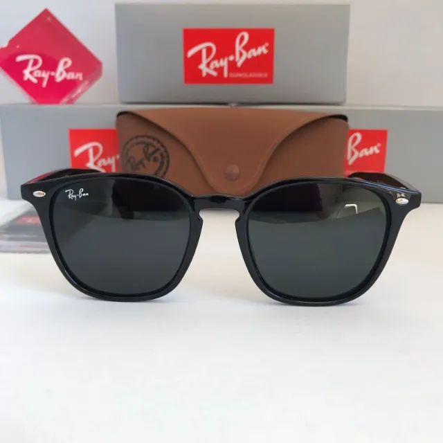 Óculos Ray ban RB4258 Black lentes de cristal 