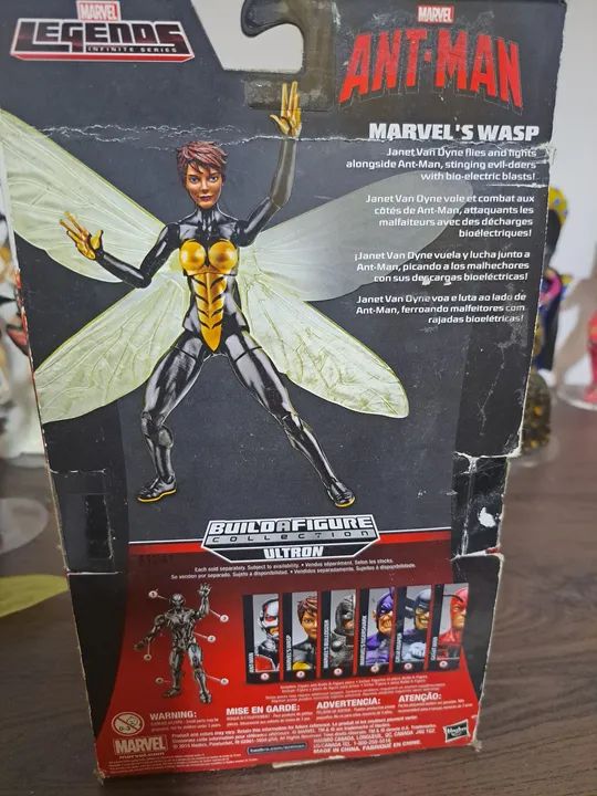 Figura de Ação Marvel's Wasp - Build a Figure - Foto 2