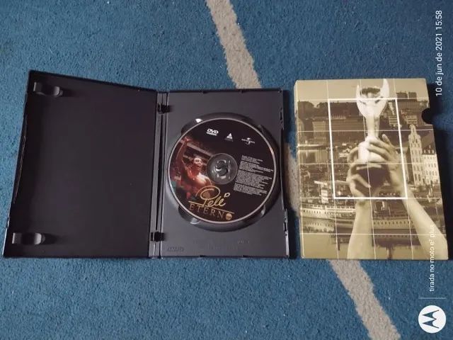 Pelé eterno - DVD raro - Foto 3
