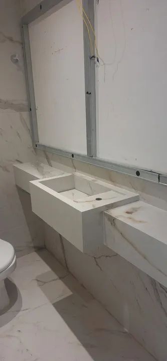 Lavatorios de porcelanato 