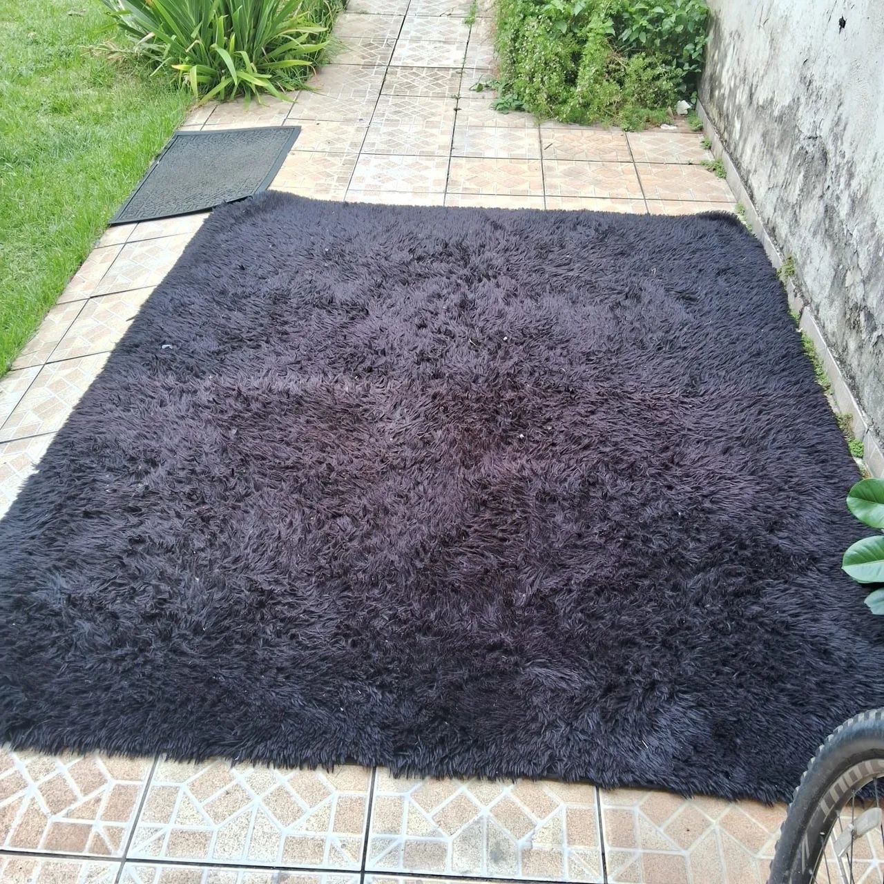 Tapete Pelúcia Preto - 2,00x2,50m