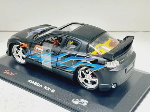 Miniatura Mazda Rx-8 Saico 1/32 Preta - Foto 3