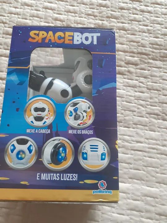 Robô Spacebot - Brinquedo Eletrônico Interativo