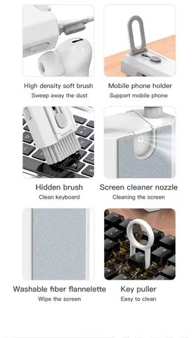 Kit de Limpeza para Eletrônicos 8 em 1 - Foto 3