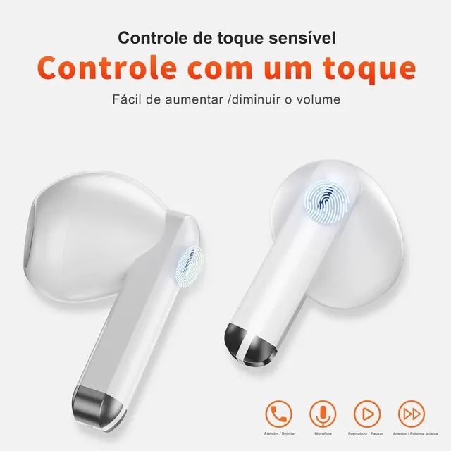 Fone Bluetooth QERE E28 TWS COM CANCELAMENTO DE RUÍDOS - Foto 4