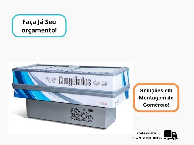 Ilha 2M Branca Polar Nova 110/220V