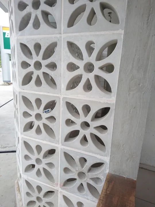 Tijolos para ventilação decorativo - cobogo flor