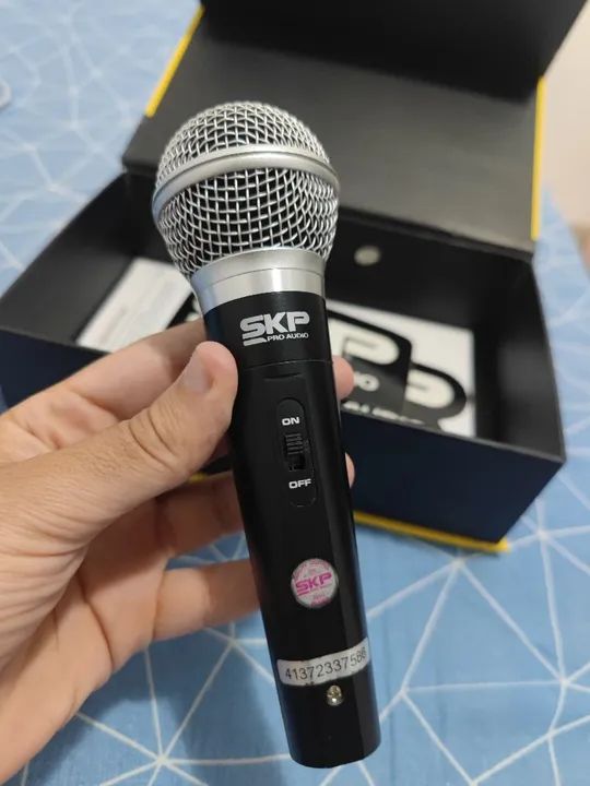 Microfone SKP PRO 58 XLR - Cápsula Alemã  - Foto 6